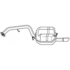 34624 SIGAM Глушник вихлопних газів кінцевий