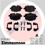 24704.180.2 ZIMMERMANN Комплект гальмівних колодок дисковий гальм