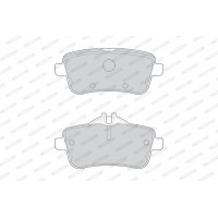 FDB4701 FERODO Комплект гальмівних колодок дисковий гальм