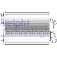 TSP0225620 DELPHI Конденсатор кондиціонера
