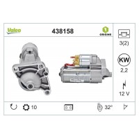 438158 VALEO Стартер