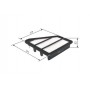 F 026 400 453 BOSCH Повітряний фільтр