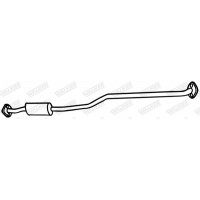 18568 WALKER Середній глушник вихлопних газів