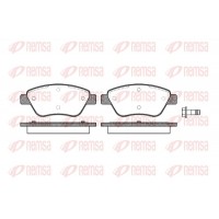 0858.10 REMSA Комплект гальмівних колодок дисковий гальм