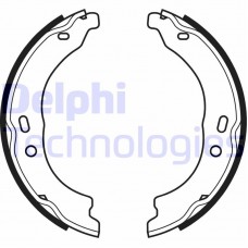LS1978 DELPHI Комплект гальмівних колодок, стояночная тормозная система