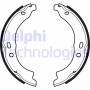 LS1978 DELPHI Комплект гальмівних колодок, стояночная тормозная система