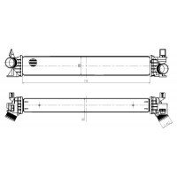 Интеркулер NRF 309034