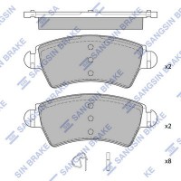SP4035 Hi-Q Комплект гальмівних колодок дисковий гальм