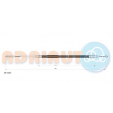 05.0230 ADRIAUTO Тросик, cтояночный тормоз