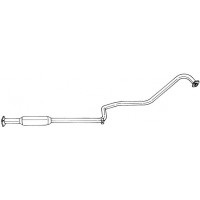 38414 SIGAM Середній глушник вихлопних газів