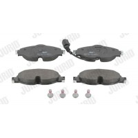 573390J JURID Комплект гальмівних колодок дисковий гальм