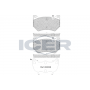 182380 ICER Комплект гальмівних колодок дисковий гальм