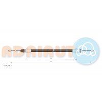 11.0217.2 ADRIAUTO Тросик, cтояночный тормоз