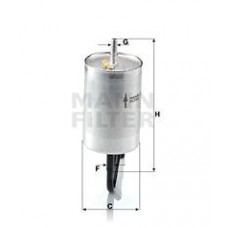 WK 832/1 MANN-FILTER Паливний фільтр