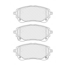 FDB5292 FERODO КомплеК т гальмівних колодок, дискове гальмо