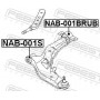 NAB-001BRUB FEBEST Підвіска важіль незалежної підвіски колеса