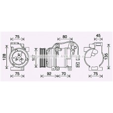 MZAK293 AVA QUALITY COOLING Компресор кондиціонера