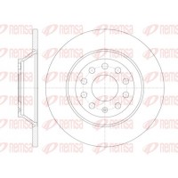 6969.00 REMSA Гальмівний диск