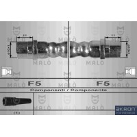 8030 AKRON-MALÒ Гальмівний шланг