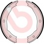 S 61 540 BREMBO Комплект гальмівних колодок, стояночная тормозная система