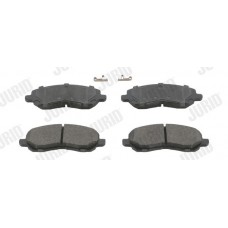 573278J JURID Комплект гальмівних колодок дисковий гальм