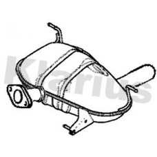 221044 KLARIUS Глушник вихлопних газів кінцевий