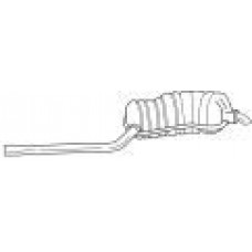 10649 SIGAM Глушник вихлопних газів кінцевий