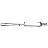 12406 SIGAM Середній глушник вихлопних газів