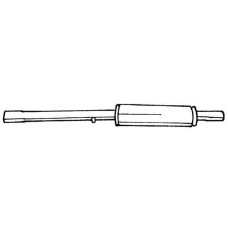 12406 SIGAM Середній глушник вихлопних газів