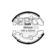 5069 EBC Brakes Комплект гальмівних колодок