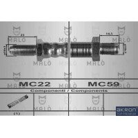 80341 AKRON-MALÒ Гальмівний шланг