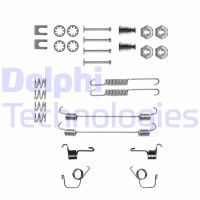 LY1040 DELPHI Комплектуючі гальмівна колодка