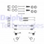 LY1040 DELPHI Комплектуючі гальмівна колодка
