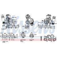 93466 NISSENS Компресор наддуву