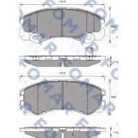 FO 684381 FOMAR Friction Комплект гальмівних колодок дисковий гальм