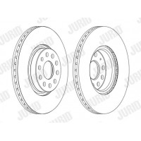 562387JC-1 JURID Гальмівний диск