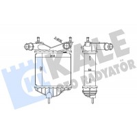 Интеркулер KALE OTO RADYATÖR 344890