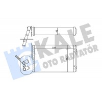 346445 KALE OTO RADYATÖR Теплообмінник обігрів салону