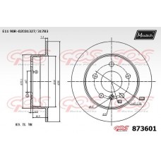 873601 MAXTECH Гальмівний диск