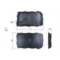 HX 184KIT MAHLE Масляний піддон, Автоматична коробка передач