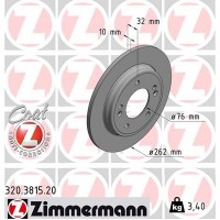 320.3815.20 ZIMMERMANN Гальмівний диск