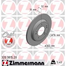 320.3815.20 ZIMMERMANN Гальмівний диск