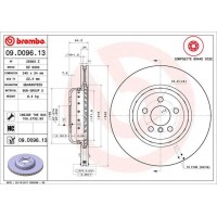 09.D096.13 BREMBO Гальмівний диск