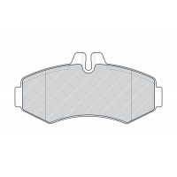 FVR1304 FERODO Комплект гальмівних колодок дисковий гальм