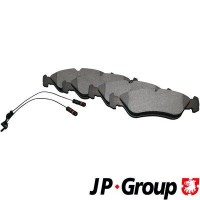 1163705510 JP GROUP Комплект гальмівних колодок дисковий гальм