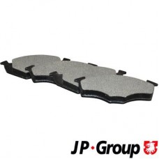1163600710 JP GROUP Комплект гальмівних колодок дисковий гальм