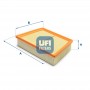 30.A63.00 UFI Повітряний фільтр