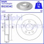 BG3034C DELPHI Гальмівний диск