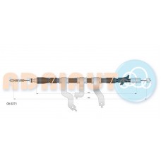 09.0271 ADRIAUTO Тросик, cтояночный тормоз