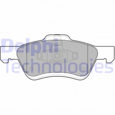 LP2161 DELPHI Комплект гальмівних колодок дисковий гальм